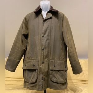 Barbour Classic Beaufort 36 Olive with hood